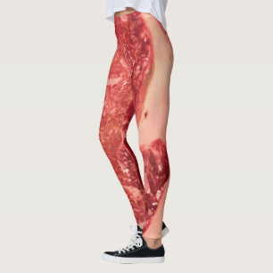 Leggings Vapeur de Ribeye de viande crue