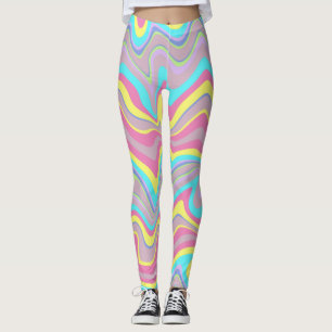 Leggings Vaves de Liquify Pastel