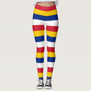 Leggings Vénézuéla Couleurs du drapeau national Horizontal