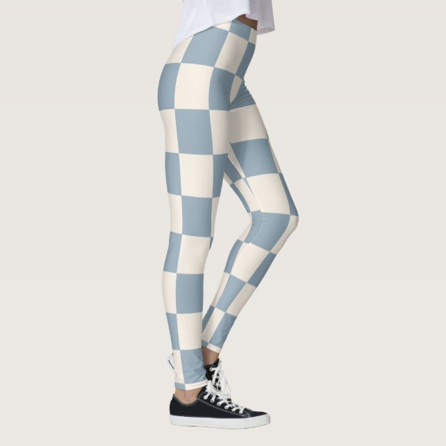 Leggings Vérificateurs "Worn Blue" (Droite)