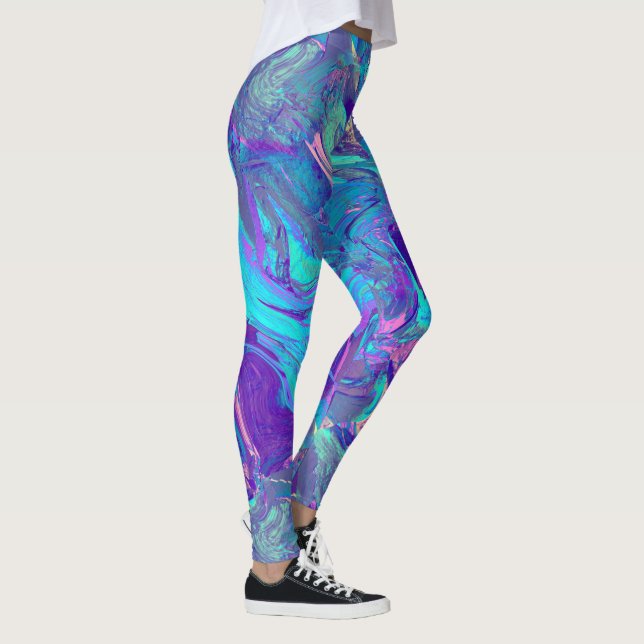 Leggings verre d'art à aile de fée : (Droite)