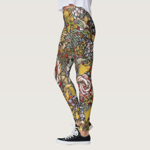 Leggings Verre verni Botanique Floral