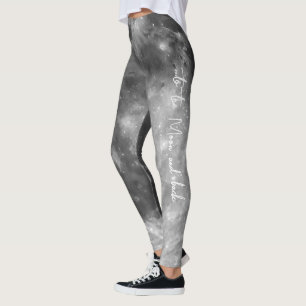 Leggings Vers la lune et les pattes arrière