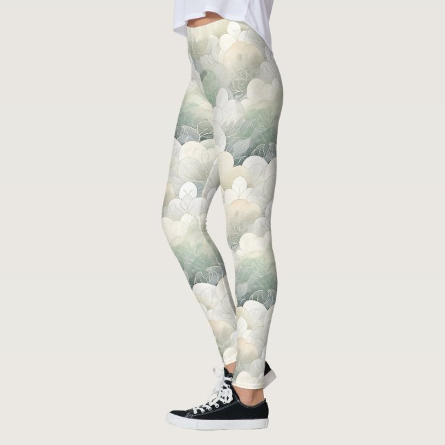 Leggings Vert Sérénité (Gauche)