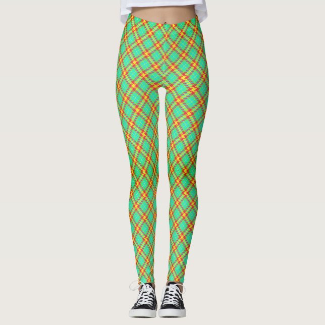 Leggings verts (Devant)