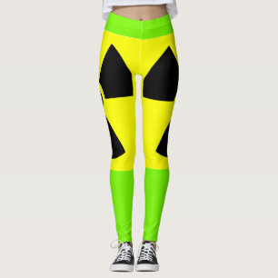 Leggings verts radioactifs