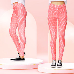 Leggings Vêtements de sport en rose pastel doux abstraits o