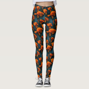 Leggings Vêtements de sport orange Cadeaux à thème de calla