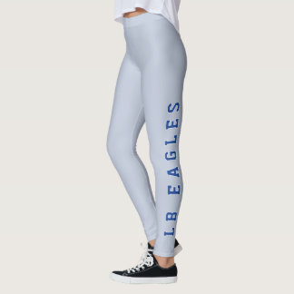 Leggings Vêtements d'esprit scolaire Gris Bleu LB Eagles