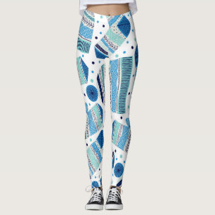 Leggings Vêtements d'hiver confits : Motif confortable sans
