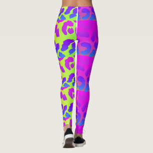 Leggings Vêtements léopard colorés d'été pour femmes