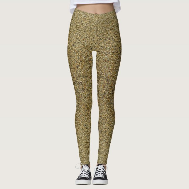 Leggings Vie côtière Grains de sable Photo Pacific Beach (Devant)