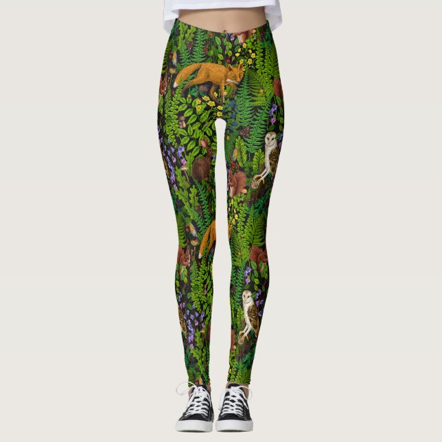 Leggings Vie forestière (Devant)
