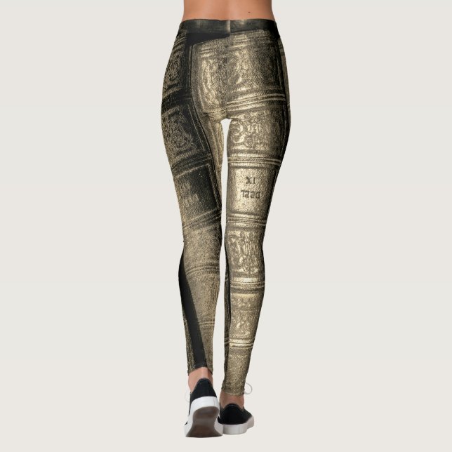 Leggings Vieux cuir (Dos)
