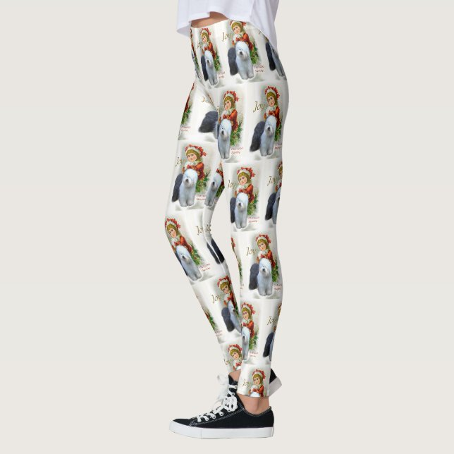 Leggings Vieux Noël de Sheepdog (Gauche)