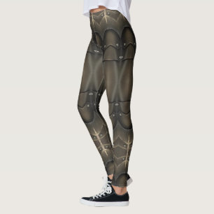 Leggings Viking Armor Design abstrait