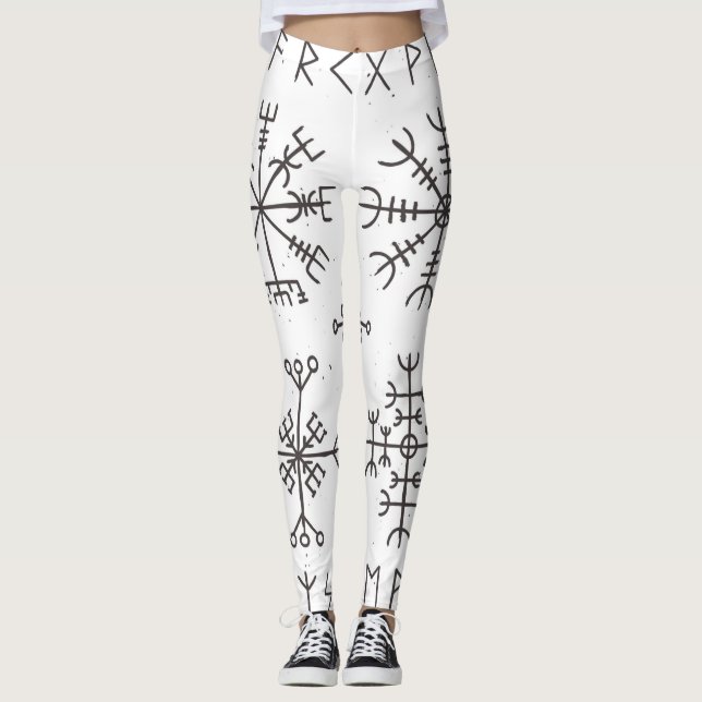 Leggings Viking Runes (Devant)