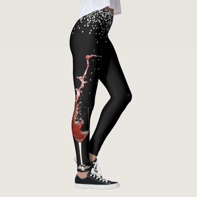Leggings Vin Verre Diamant Confetti Mariage de célébration (Droite)