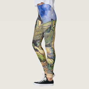 Leggings Vincent Van Gogh - Chalets de chaume à Cordeville