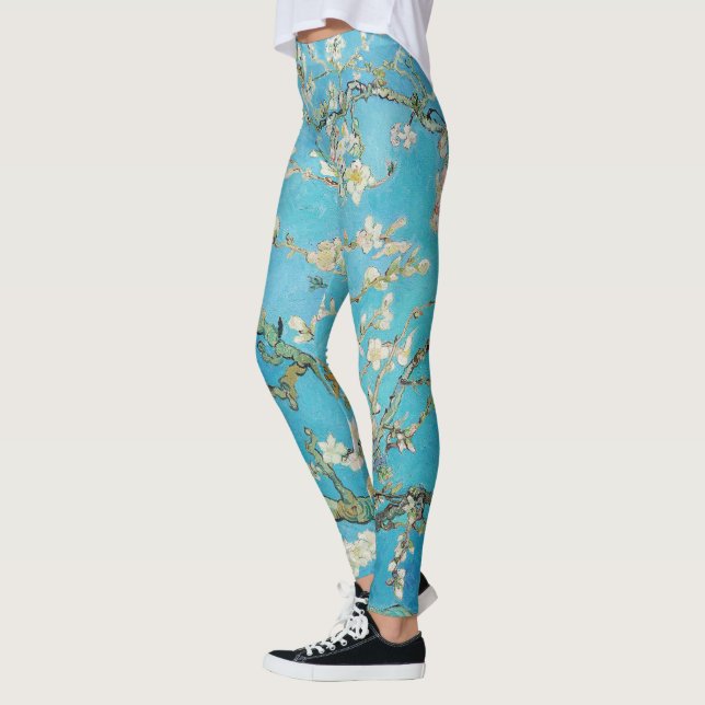 Leggings Vincent van Gogh - Fleur d'amandes (Gauche)