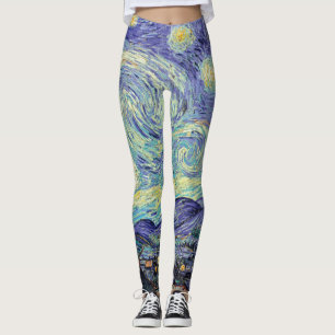 Leggings Vincent Van Gogh/ La Nuit étoilée
