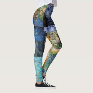 Leggings Vincent Van Gogh - Masterpieces Patchwork