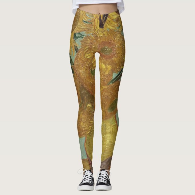 Leggings Vincent van Gogh - tournesols, 1889 (Devant)