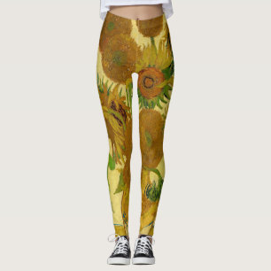 Leggings Vincent van Gogh - Vase avec quinze tournesols