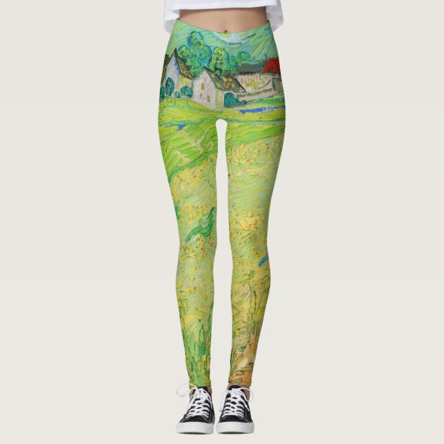 Leggings Vincent van Gogh - Vue des Vessenots près d'Auvers (Devant)