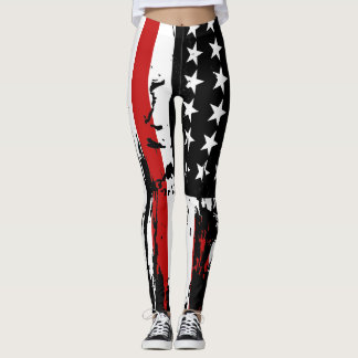 Leggings Vintage American Flag 