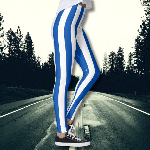Leggings Vintage Classic Bleu & Blancs
