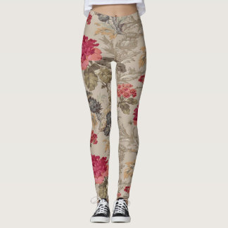 Leggings vintage floral