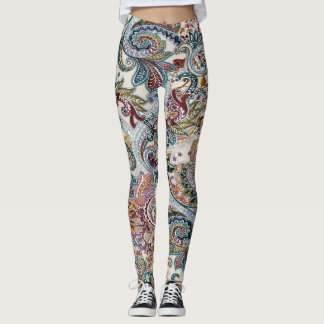 Leggings vintage floral