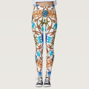 Leggings Vintage motif floral, William Morris