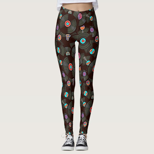 Leggings Vinyl PopArt (Devant)