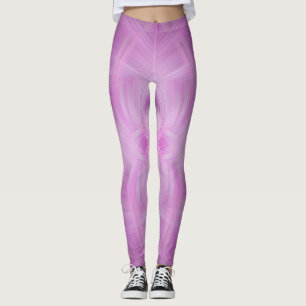 Leggings VIOLET - Art fractal -