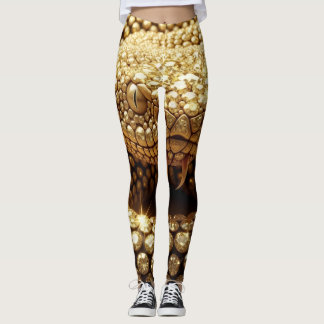 Leggings Vipère Gemme d'Or