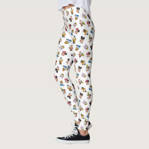 Leggings Visages souriants Mickey et ses amis Motif