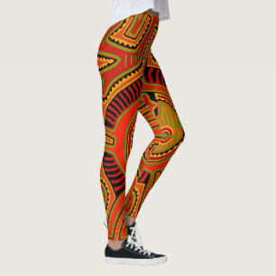 Leggings Vision de peyote chamanique