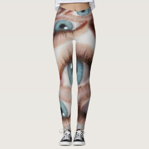Leggings Vision psychédélique : illusion de l'oeil Abstrait