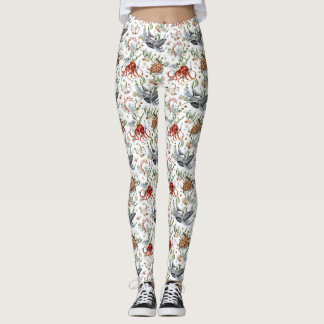 Leggings Vivre la vie en pleine floraison