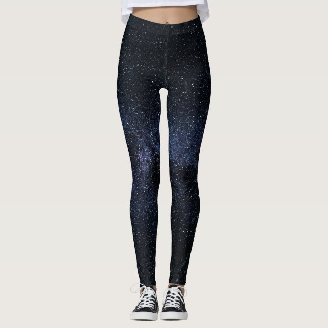 Leggings Voie Night_Milky Starry (Devant)