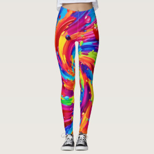 Leggings Vortex de fruits colorés