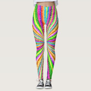 Leggings Vortex psychédélique