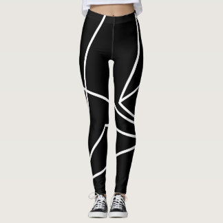 Leggings Voyage B et W de triangle