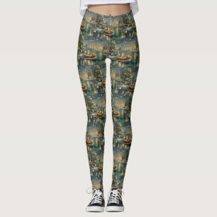Leggings Voyage de fête de Noël à Akita