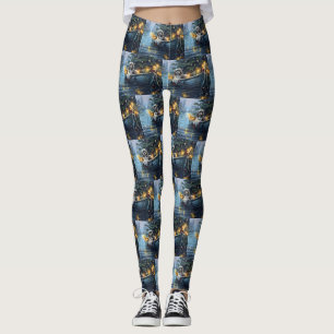 Leggings Voyage festif de Noël Havanais