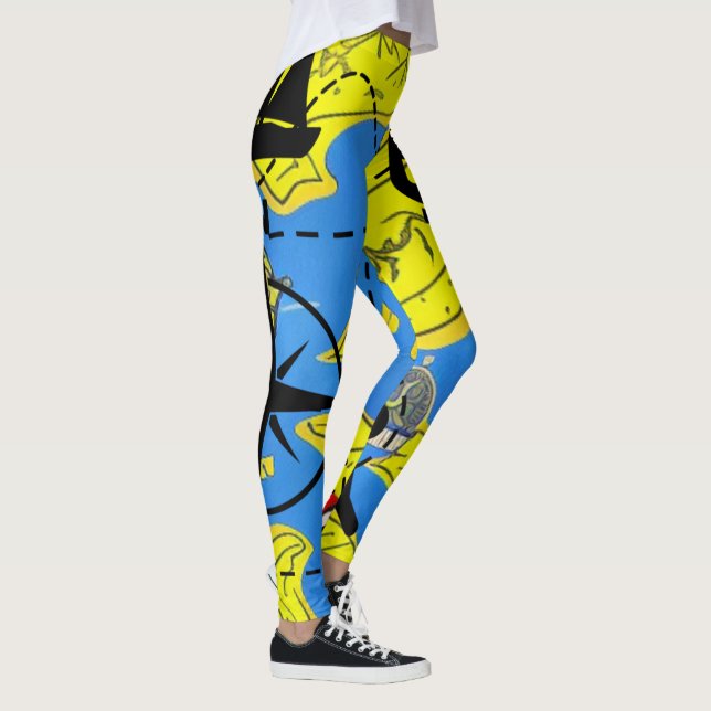 Leggings Voyageur mondial (Droite)