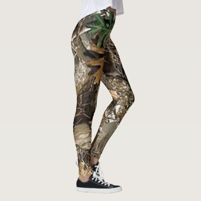 Leggings vrai yoga frais de camoflage de camo (Droite)