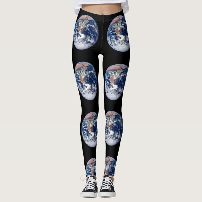 Leggings Vue de la planète Terre depuis Apollo 17 (Devant)